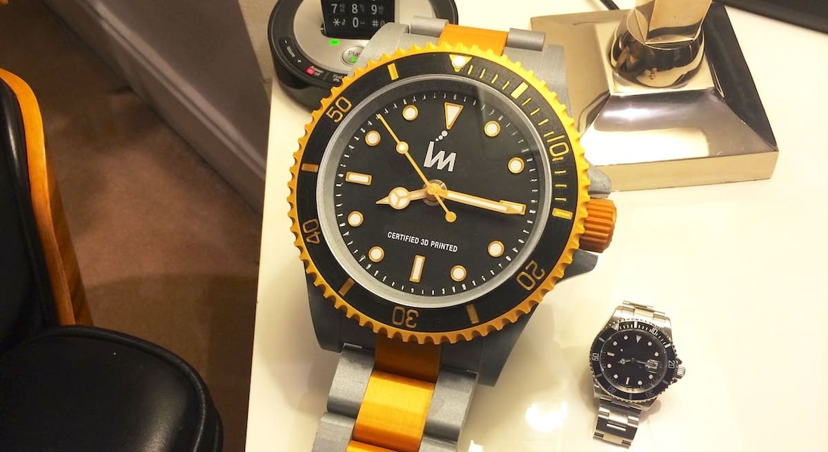 A big watch for big message to Dad