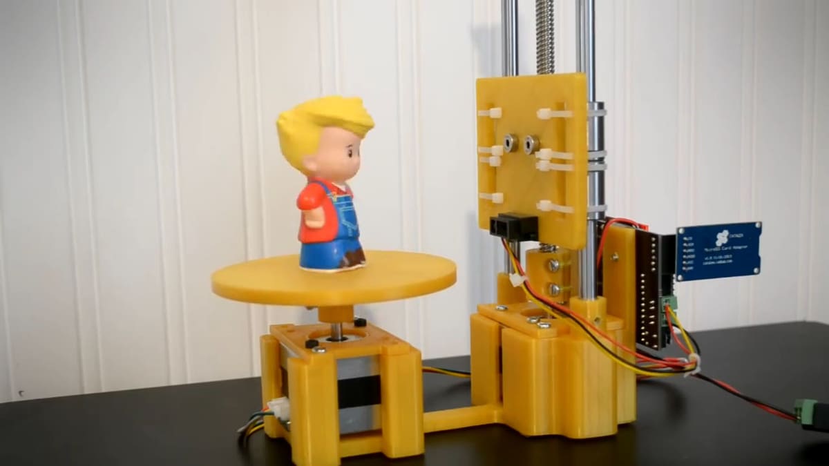 It uses the same layer-by-layer approach as 3D printing but with scanning
