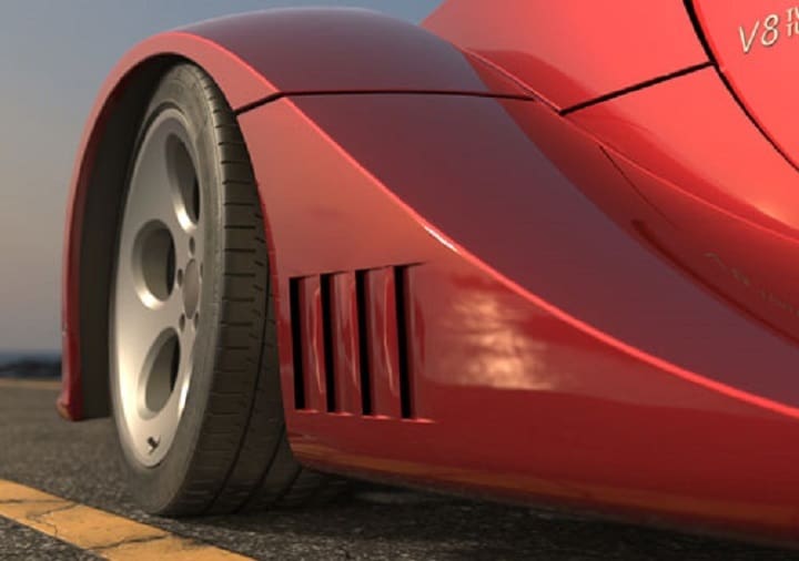 This image took 14 minutes to render on 10 servers