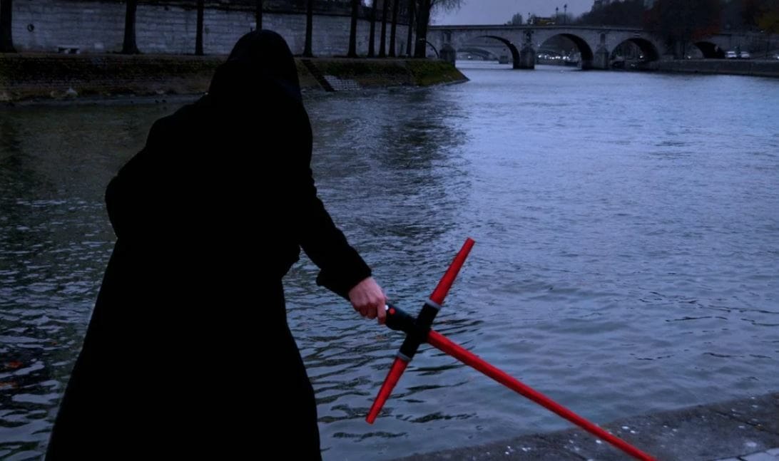 This lightsaber project is split into over 40 3D printable pieces