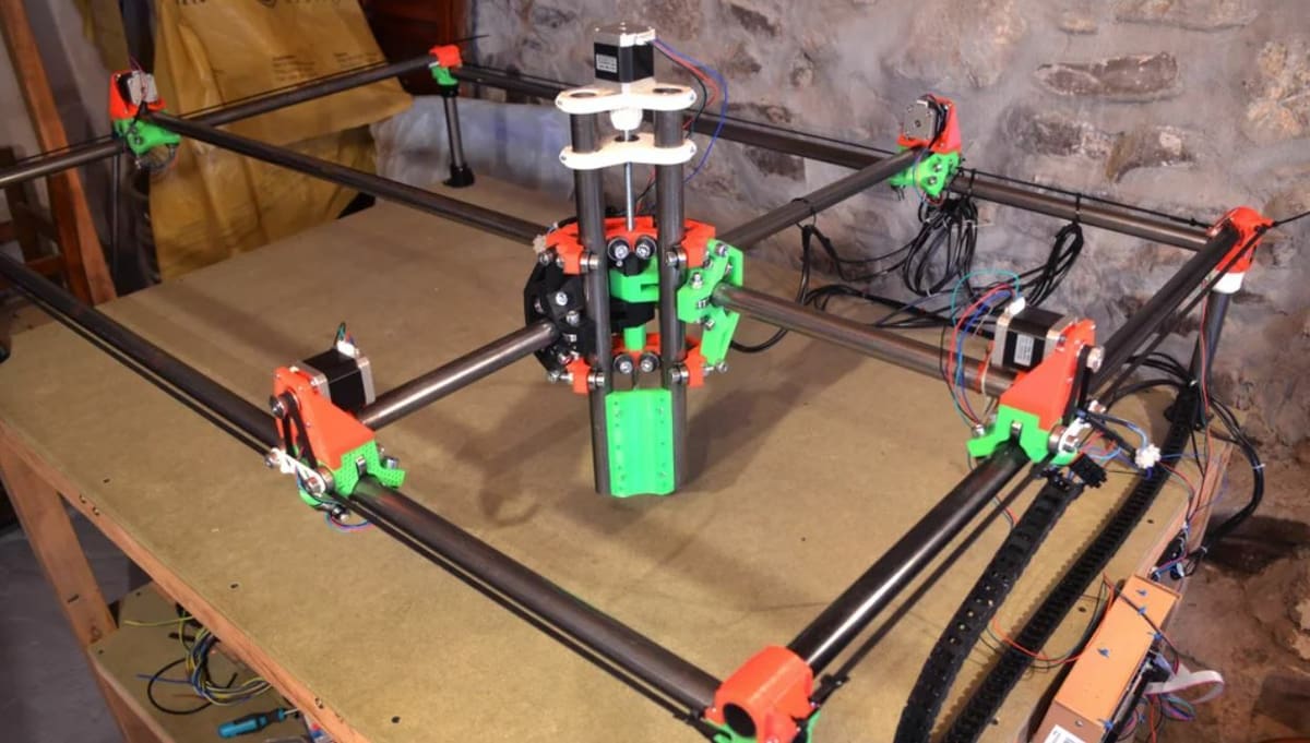 CNC machines operate on the X-, Y-, and Z-axis to move a tool around