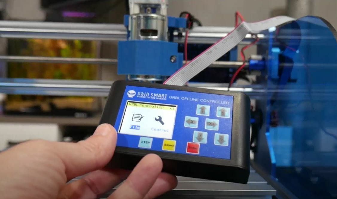 The SainSmart 3018-PROVer has a direct control interface