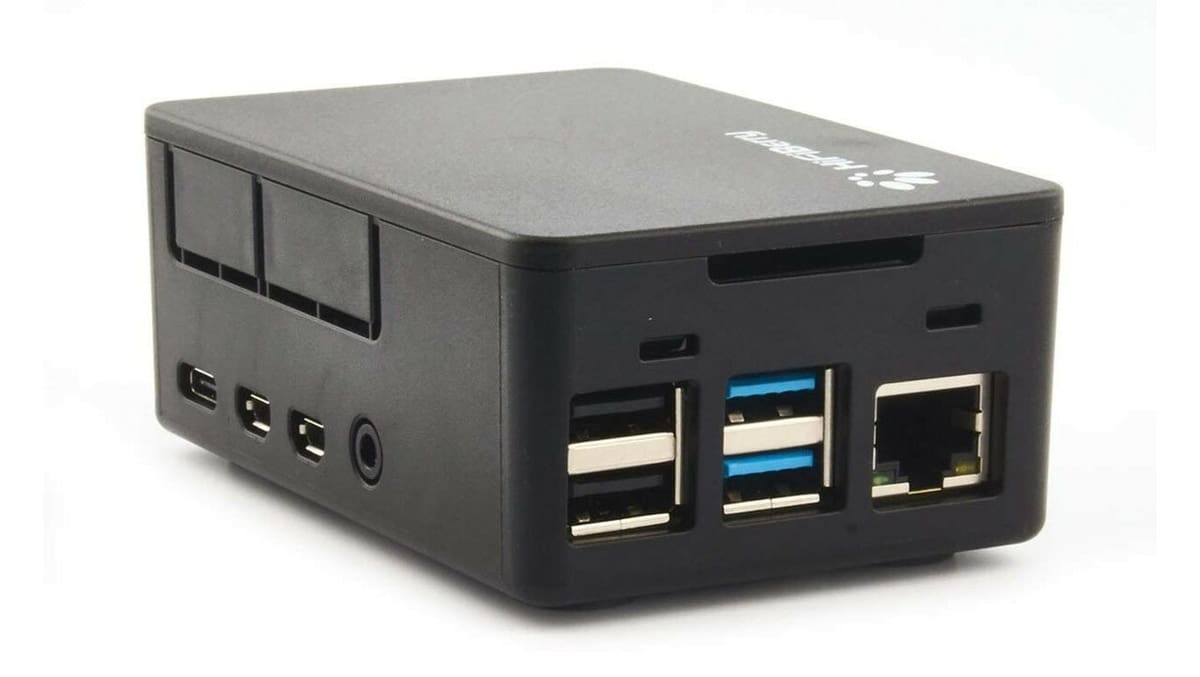 A perfect enclosure for stacking HATs and add-ons such as the HiFiBerry to the Raspberry Pi