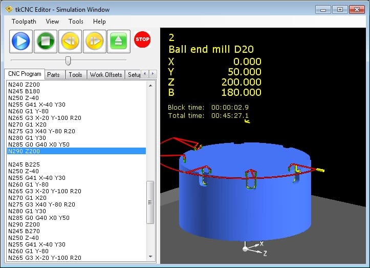Image of: 12. tkCNC Editor
