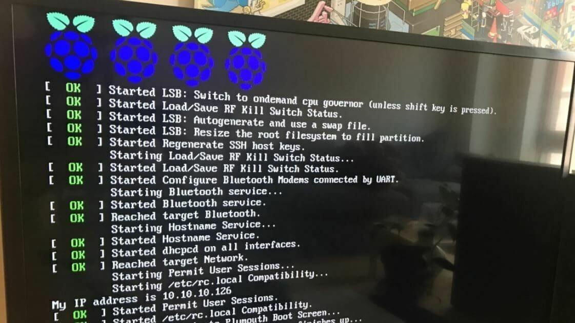 You can use a monitor connected to your OctoPrint to find the IP address for the OctoPrint online interface