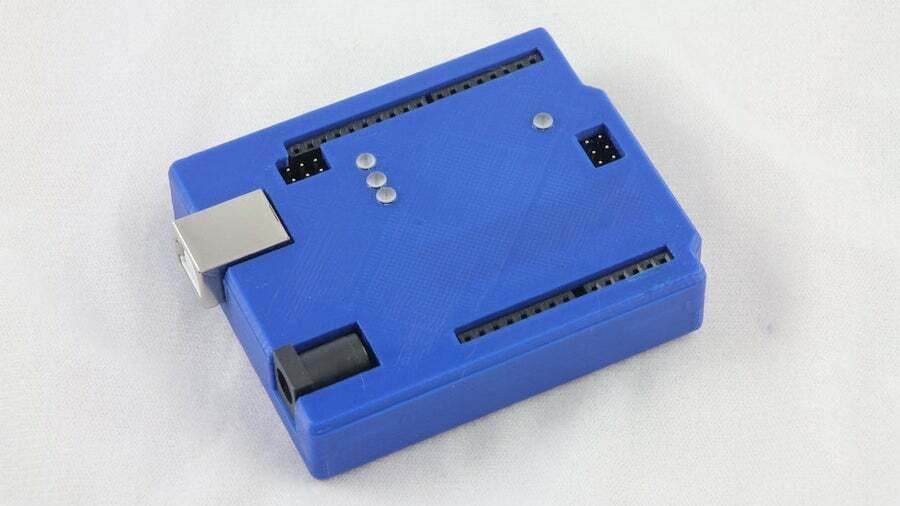 This Uno snug case has a small footprint but a shield can still be mounted on top
