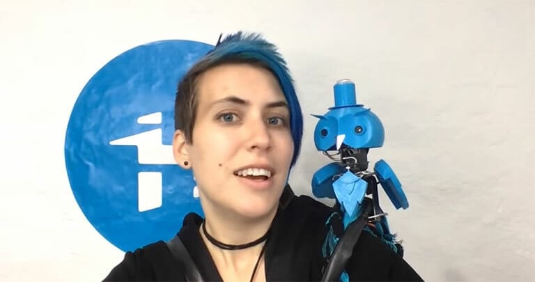 A wearable robotic owl that can read your emotions!