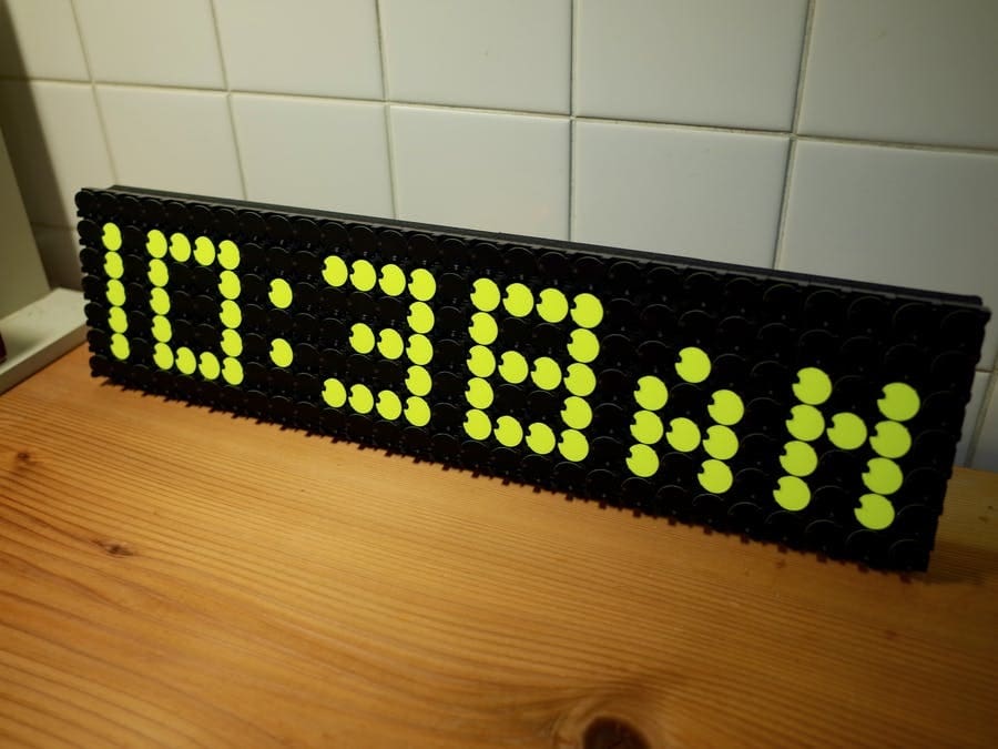 A unique way to show the time