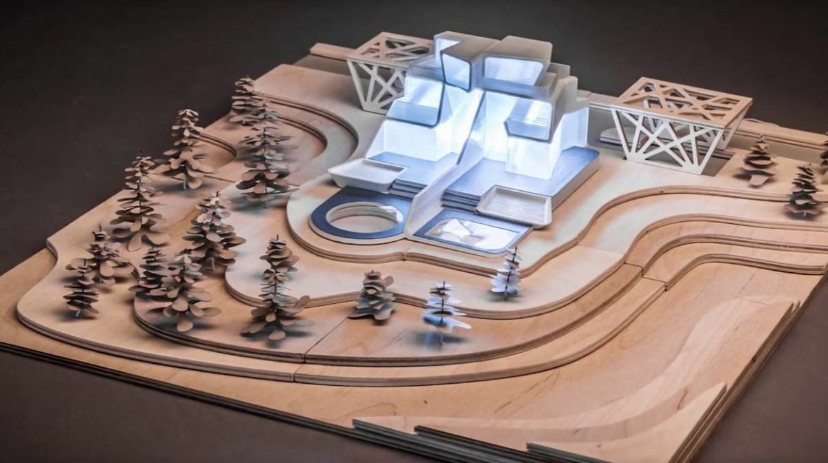 An architectural project from 3D Print Studio