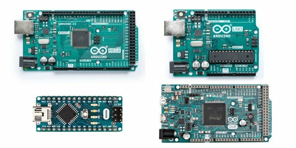 Arduino boards come in all shapes and sizes
