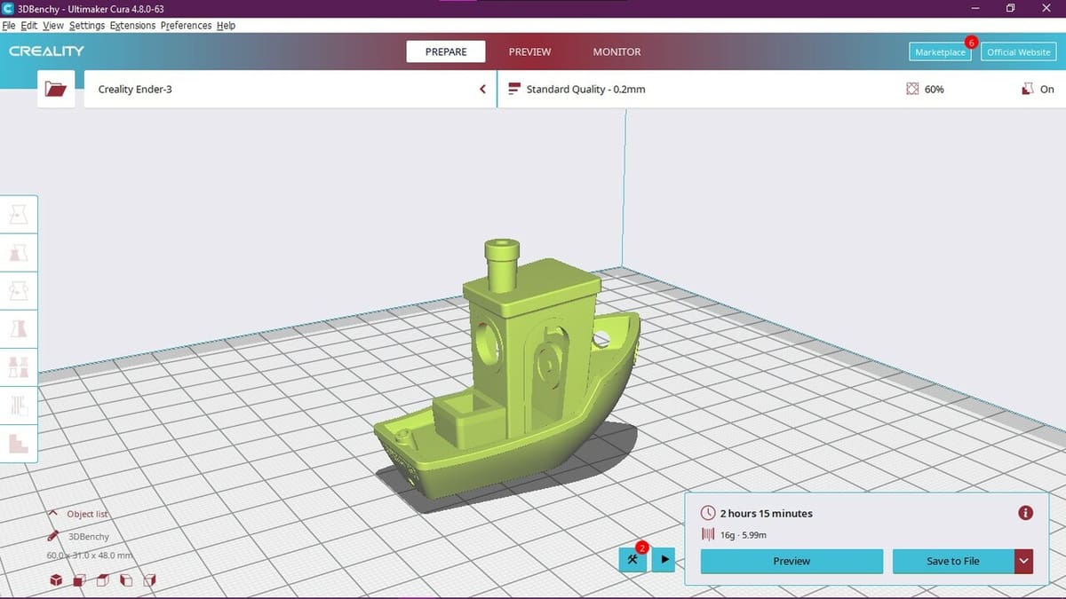 The Creality slicer is essentially the Cura slicer toned down for creality 3D printers