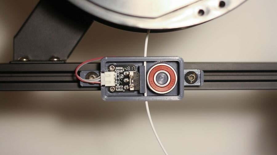 OctoPrint is known to ignore the 3D printer's own filament sensor