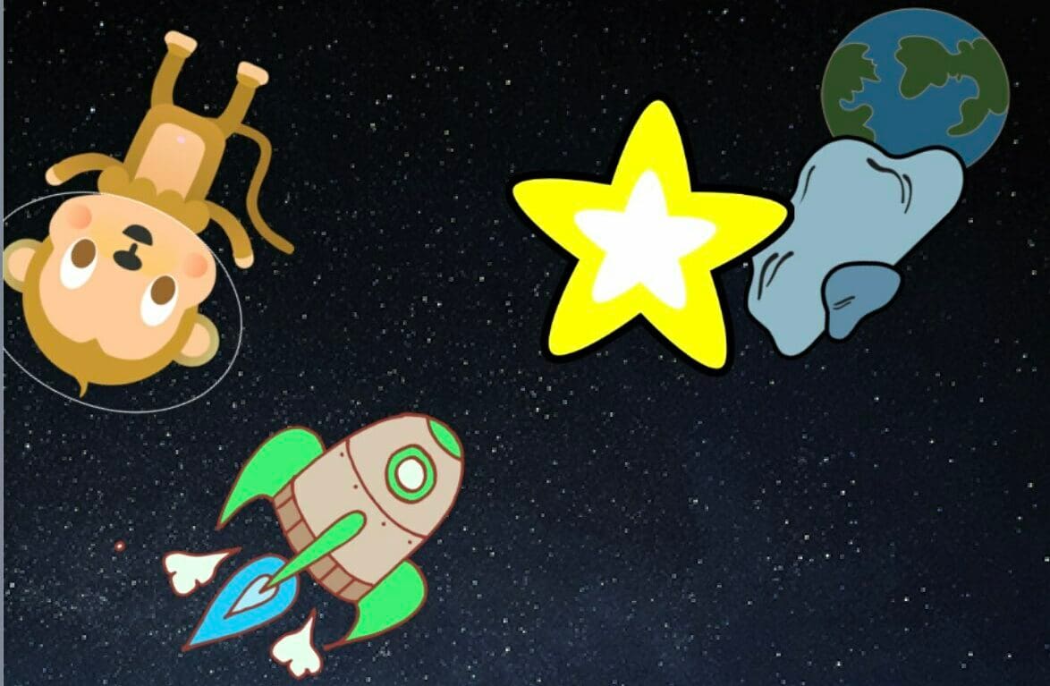 Lost in Space is a simple game programmed in Scratch