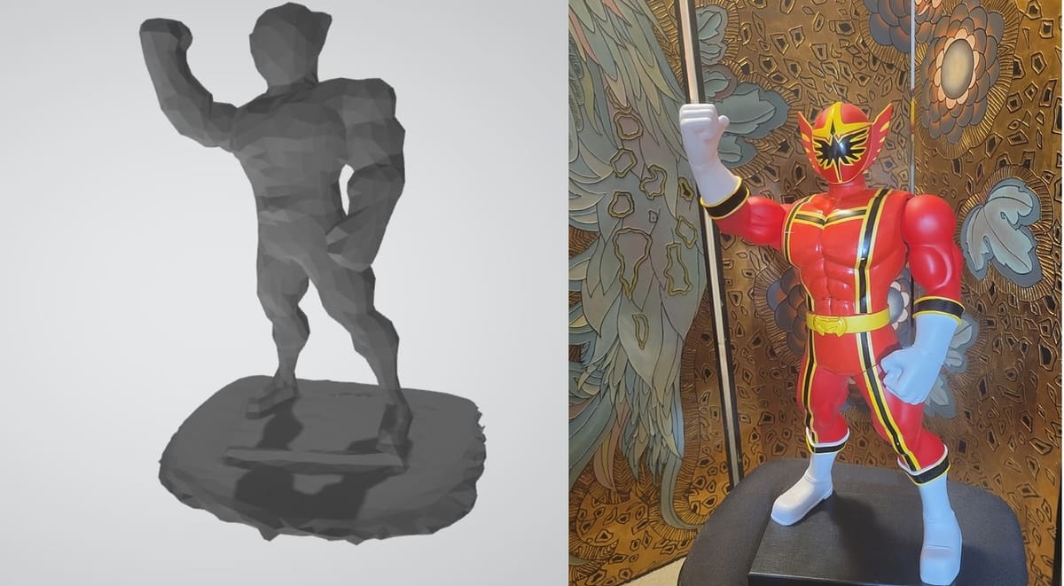 With the free license, you get less polygons, which results in less detail in the final export