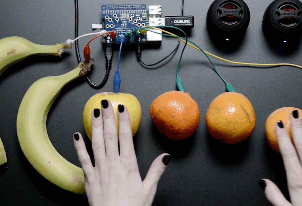 Turn fruit into musical instruments