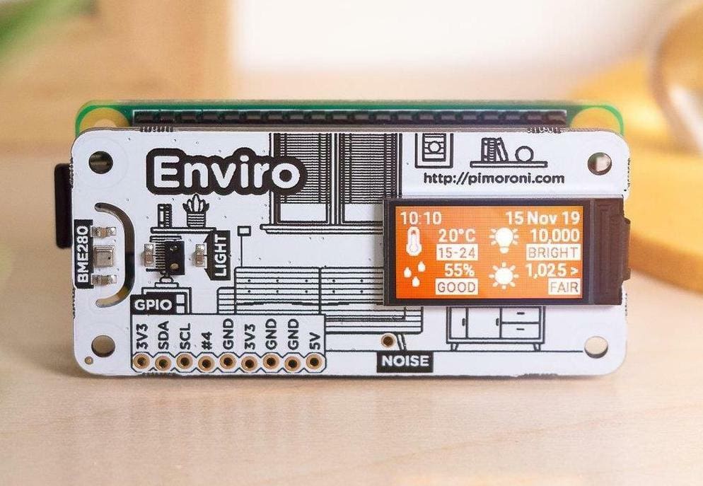 Monitor your environment with a simple Pi add-on