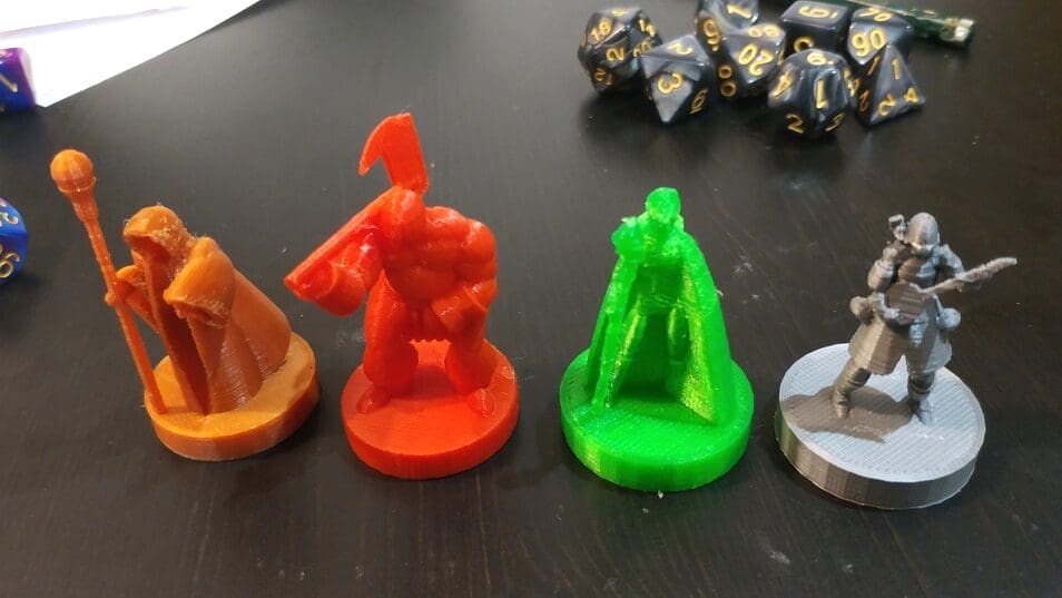 There are several generic player characters available in this collection