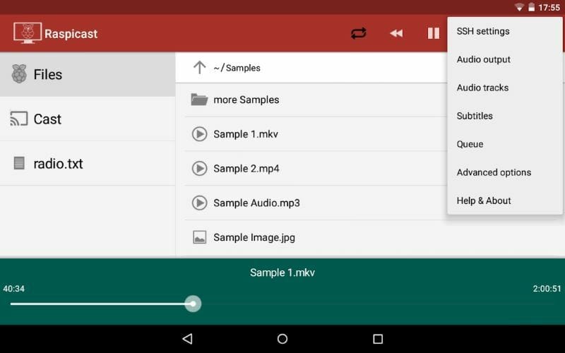 The SSH settings in the app are pretty easy to find