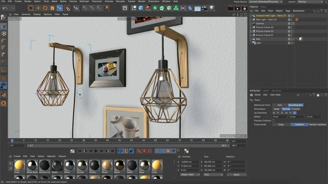 Realistic textures in Cinema 4D