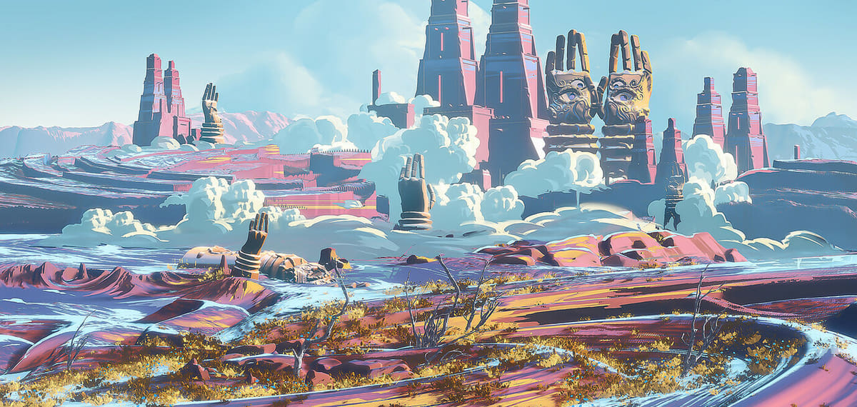 Inspired by Mayanmar, this scene was rendered with Evee in Blender