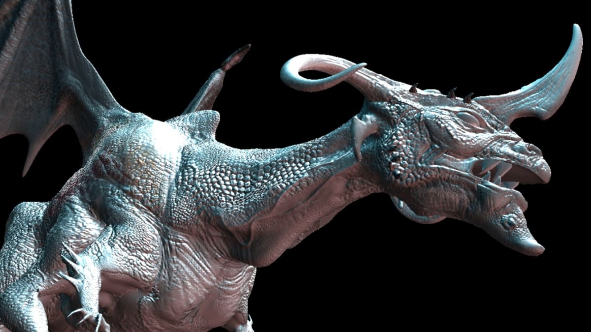 An awesome, print-ready 3D model, created using Blender