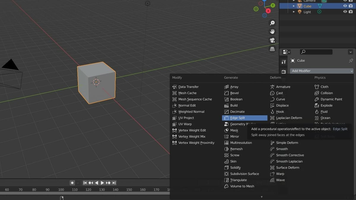 Even though splitting marks edges sharp, you can still use this modifier to smooth