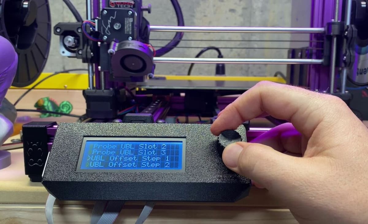 You can store multiple UBL meshes on your printer