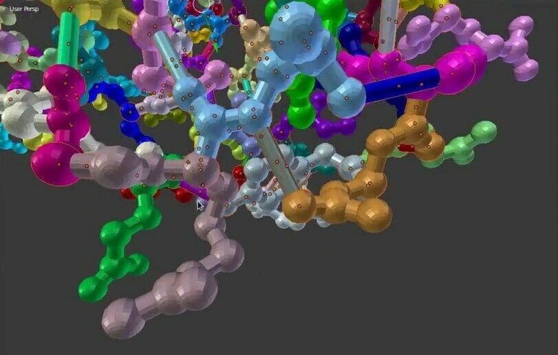 X3D is often used as a format for scientific models