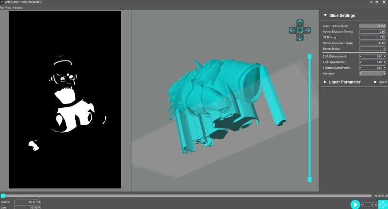 Most DLP printers use formats oriented around images of each slice