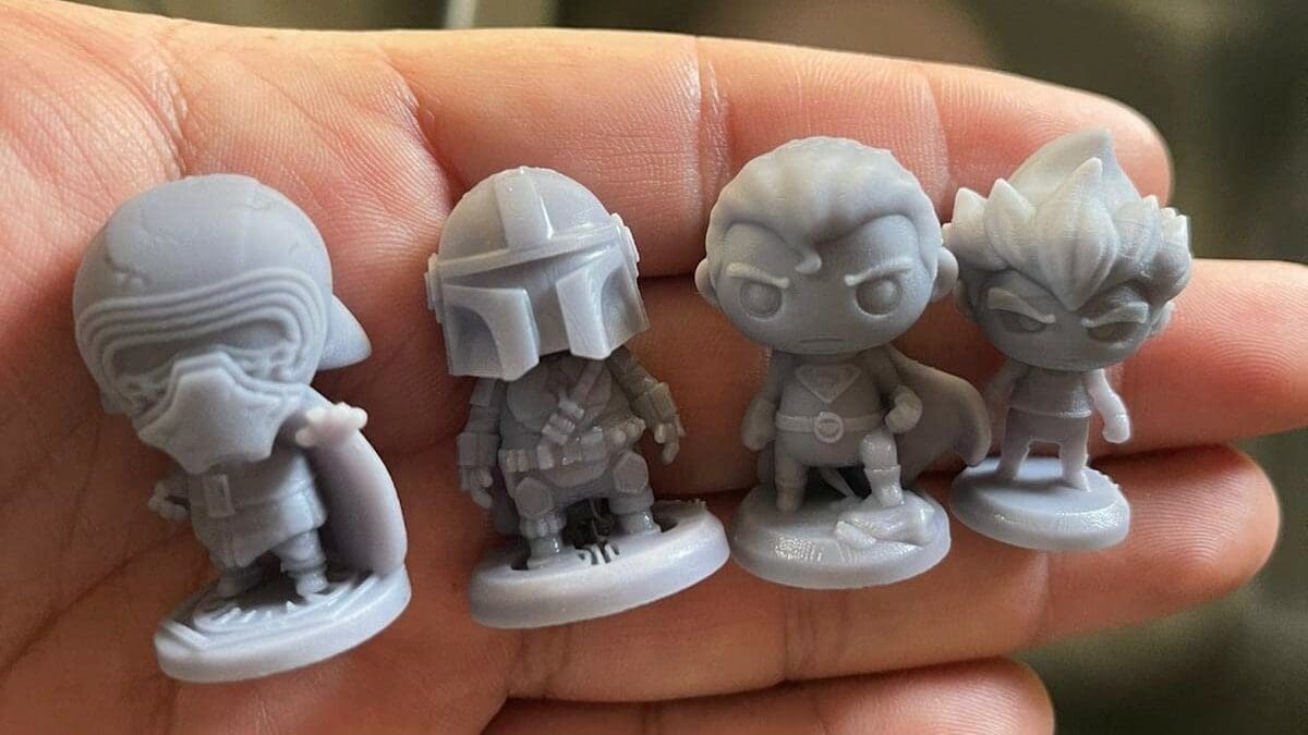 This resin is a solid choice for printing miniatures