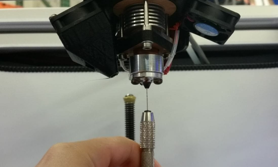 Cleaning your printer's hot end and nozzle will allow for proper extrusion