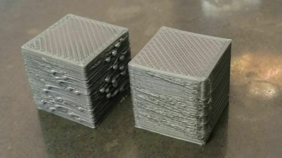 Raising your flow rate too much can cause over-extrusion