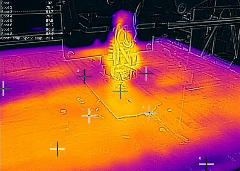 Heated bed temperatures are seldom consistent across the build surface