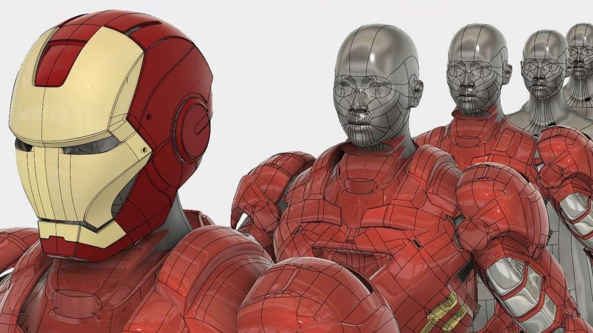Literally made from metal