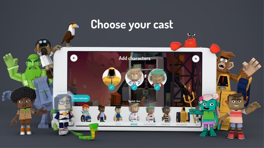 Animate yourself, or let your imagination run wild!