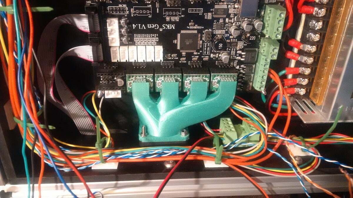 Attention to stepper motor cooling might be needed to hit top speeds