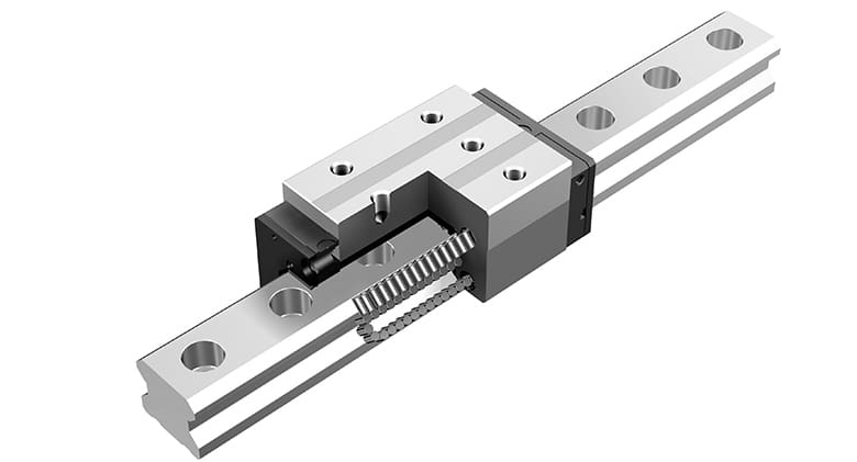 Linear rails are standard on higher end and faster printers