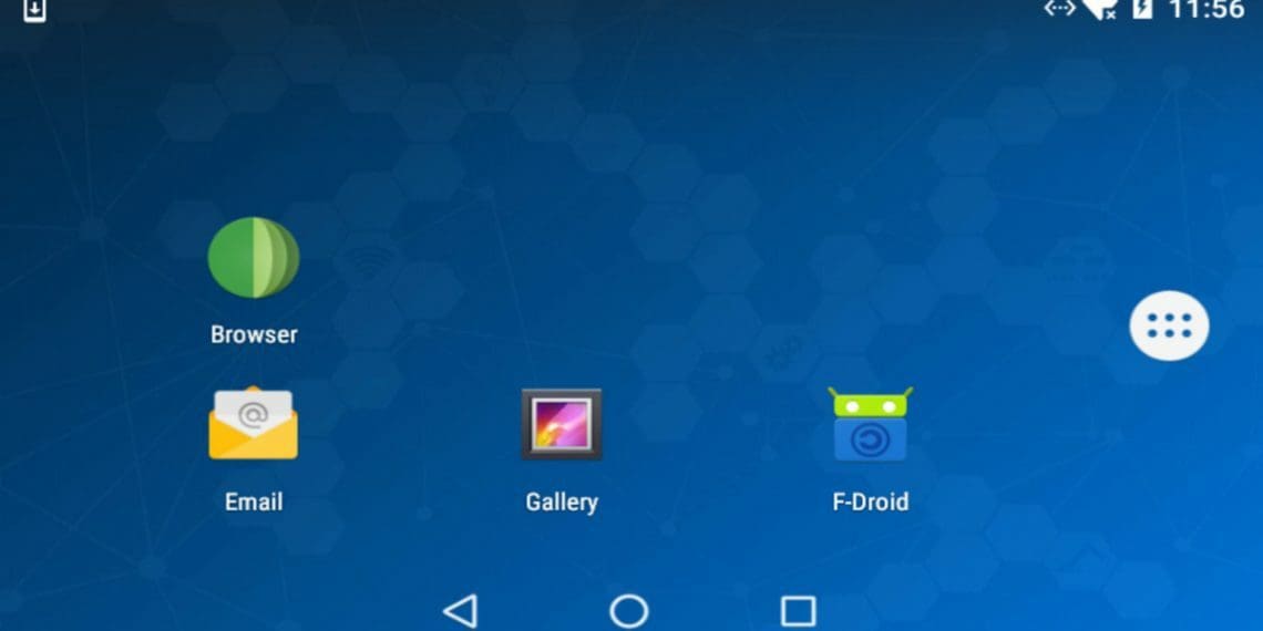 Emteria's OS is simple and clean