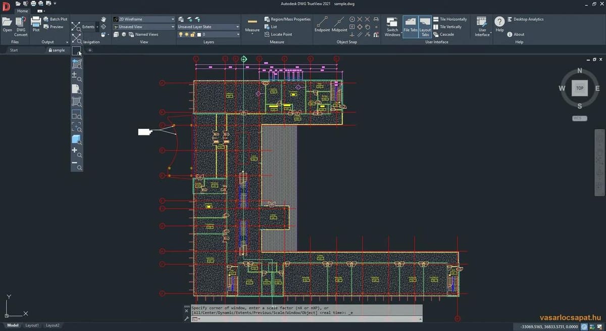Opening a DWG file is pretty straightforward