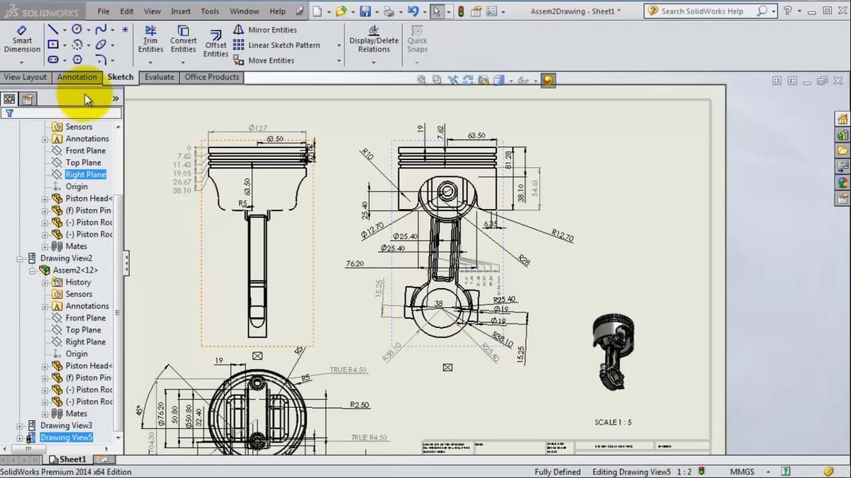 Blueprints have to adhere to certain norms to communicate an idea