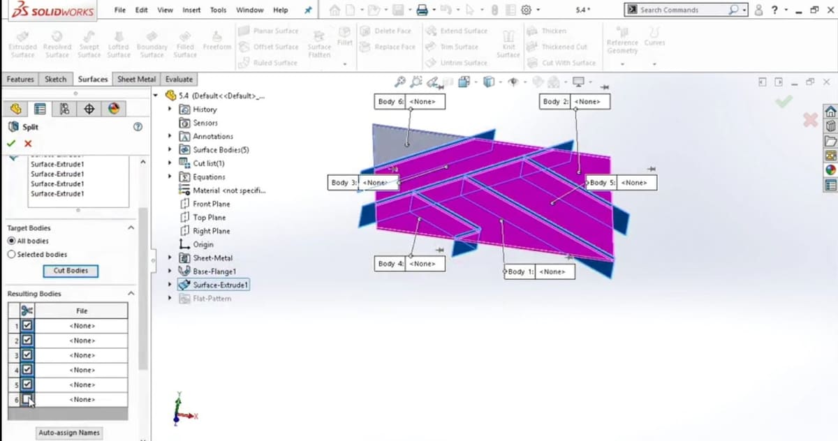 Sheet Metal takes into consideration physical aspects of the design process