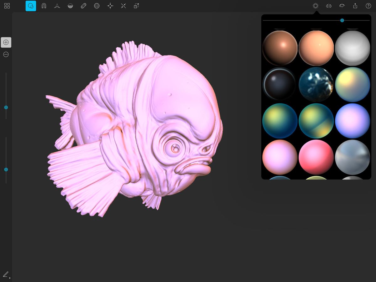 Sculptura is a great option to sculpt on the go!