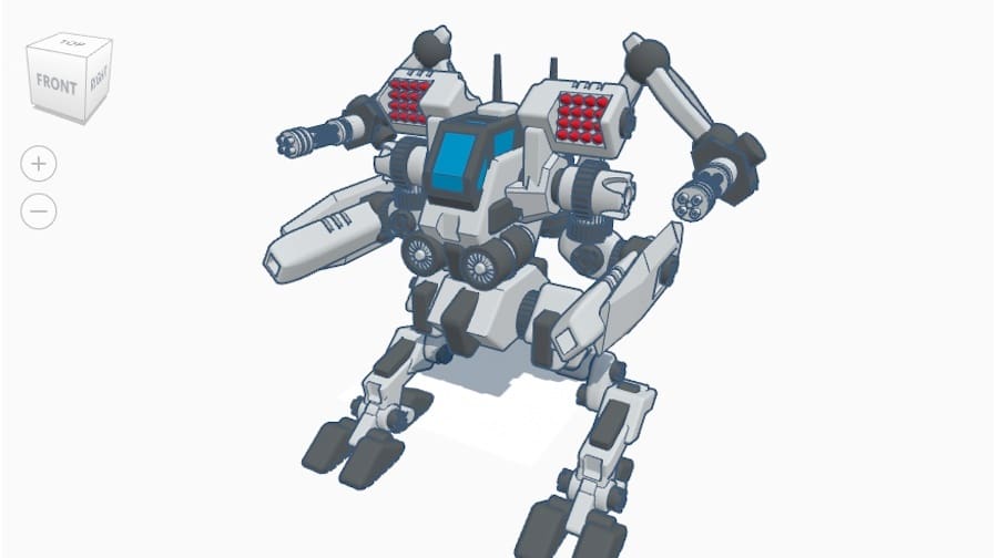 The LSMM-X1A was entirely developed and modeled by The Tinker Dragon