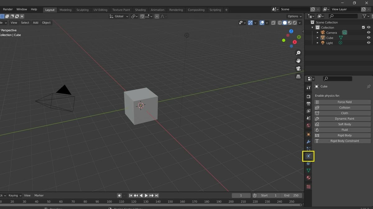 Physics Properties in Blender