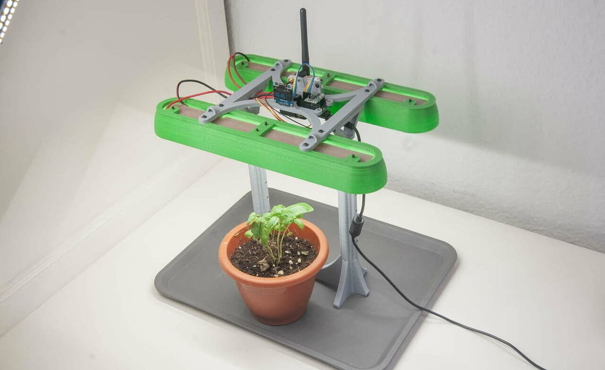 The Esp32 with a green thumb!