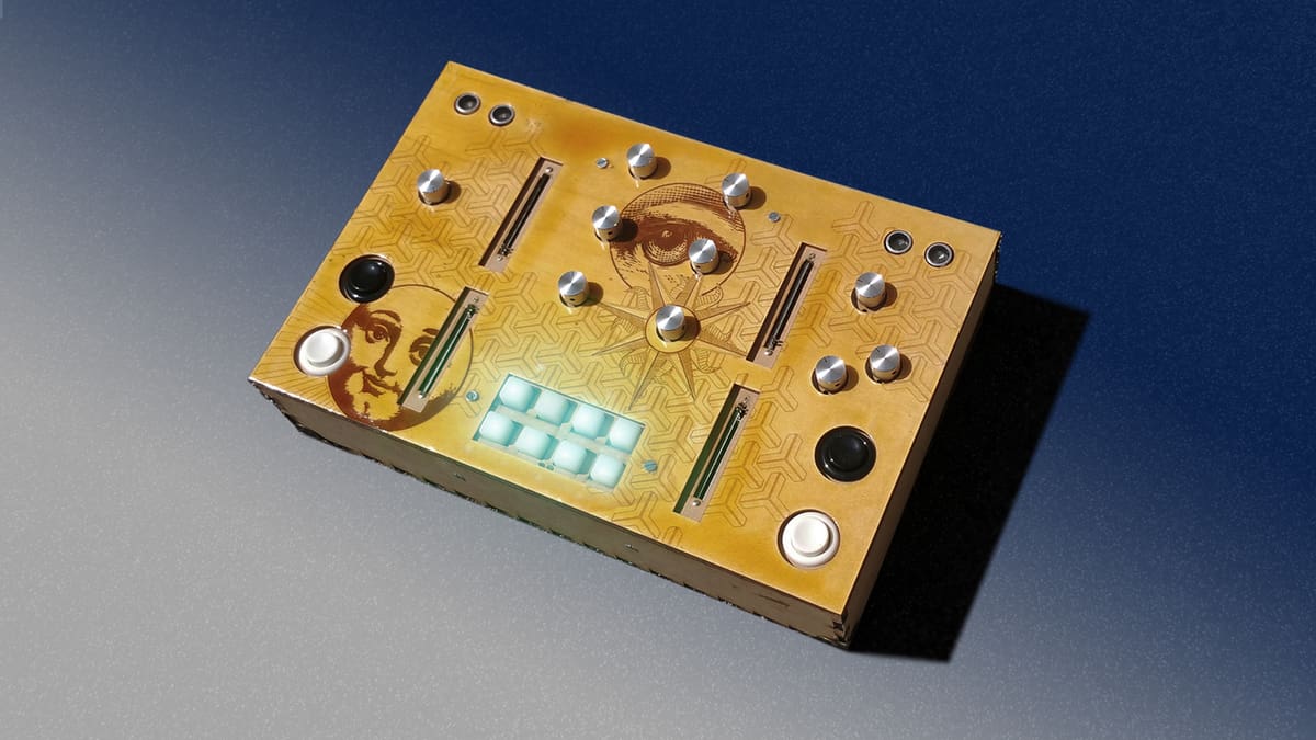The Lune, a MIDI controller that can be made with an Arduino Uno or Mega