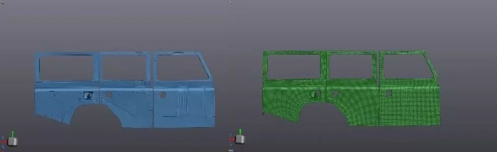 Image of Reverse Engineering: Customized Carbon Fiber Land-Rover Panels 