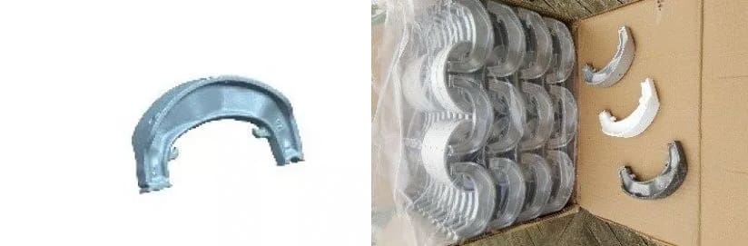 Image of Reverse Engineering: Remanufactured Brake Shoe for a Vintage Car