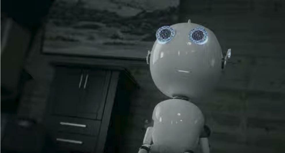 The bond between and a father and baby captured in Blender film