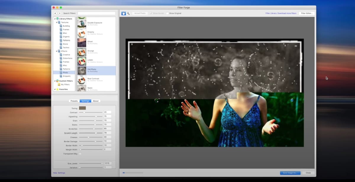 Image of: Filter Forge
